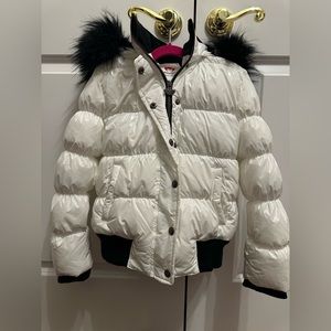 Appaman Shiny White Kyla Puffer Coat